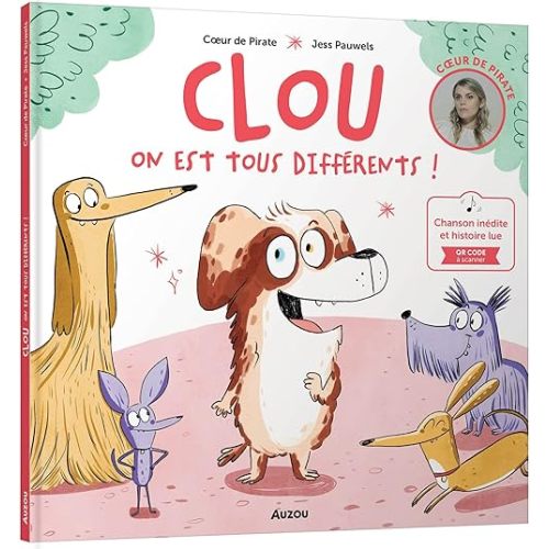 Clou - On est tous différents ! Hardcover – August 26, 2022