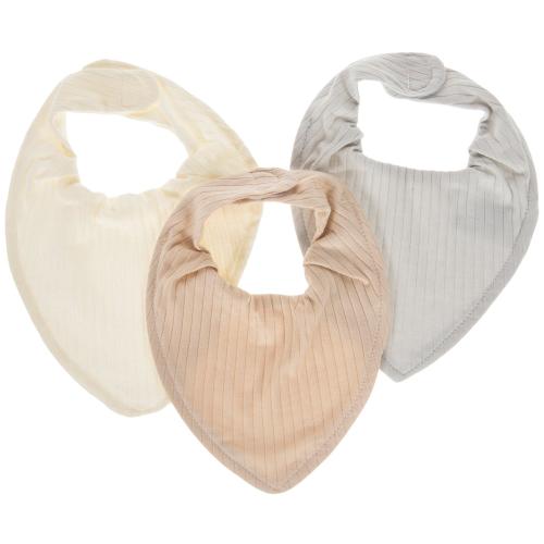 Neutral Baby Bandana Bibs