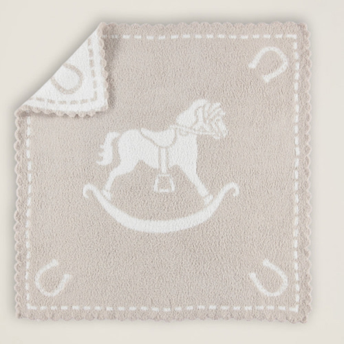 Barefoot Dreams CozyChic® Scalloped Receiving Blanket