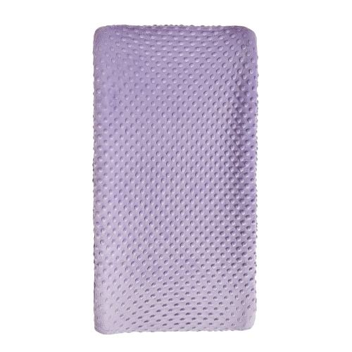 Changing Pad Cover Super Soft Dots Skin-Friendly Breathable Wipeable Changing Table Sheets for Baby Boy and Baby Girl (Lavender)