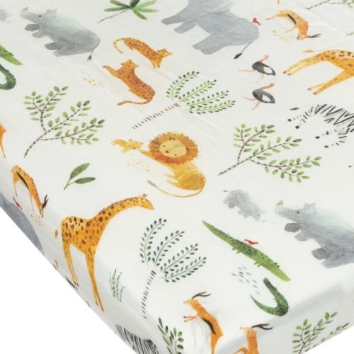 Fitted Muslin Crib Sheets | Snuggle Bugz | Canada's Baby Store