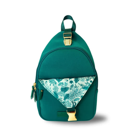 Allie Breast Pump Sling Bag Forrest Green Hands Free Pumping On The Go – Sarah Wells Bags