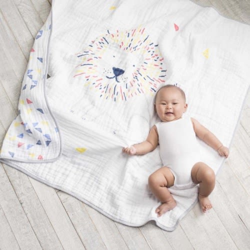 boutique cotton muslin dream blanket