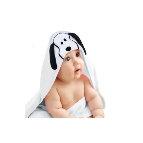 Snoopy Baby/Infant Cotton Hooded Bath Towel