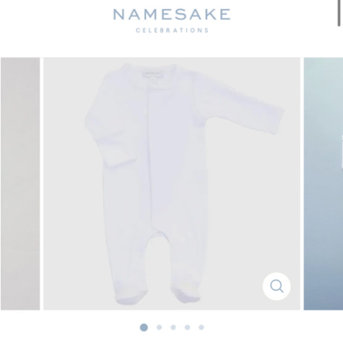Personalized Newborn Footie