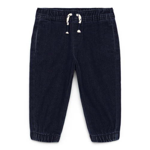 Garanimals Baby Boys' Denim Drawstring Jogger Pants, Sizes 0M-24M