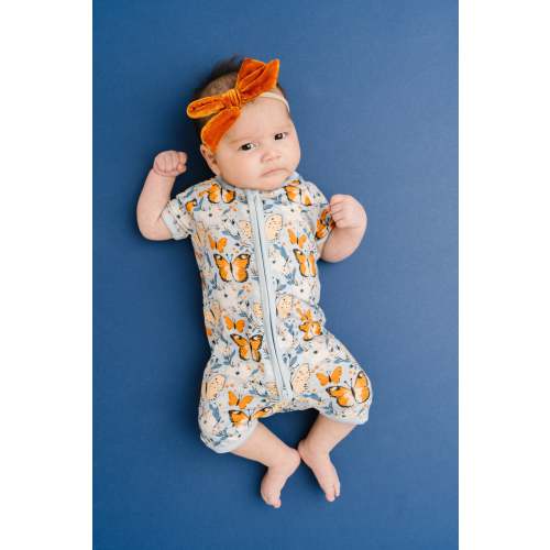 Breezy Butterflies Bamboo Short Romper