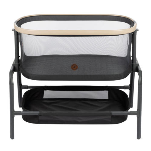 Maxi Cosi Iora Bedside Crib with Mattress - Light Gray