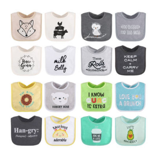 The Peanutshell Unisex 16-pc. Lightweight Bib