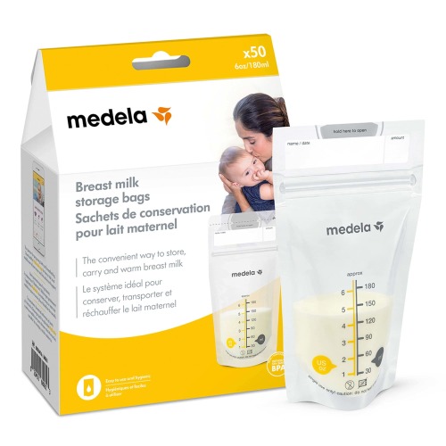 medela Breast Milk Storage Bags, 50-ct