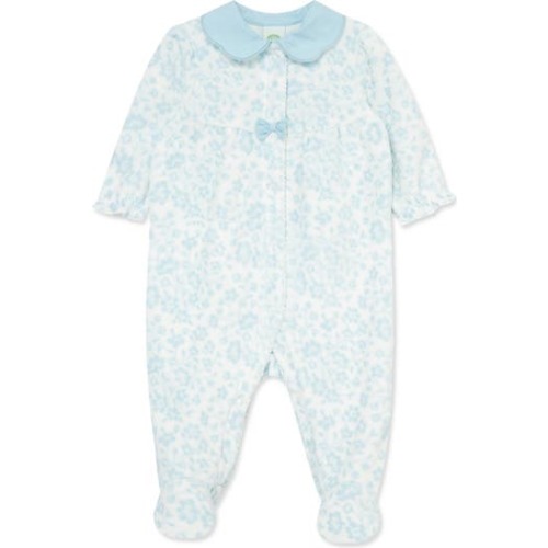 Little Me Floral Toile Footie | Nordstromrack