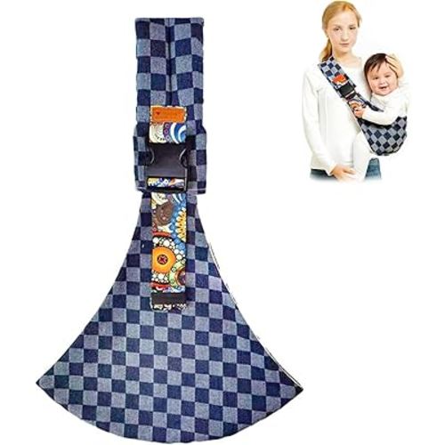 Baby Sling Carrier,Toddler Carrier, 2025 New Baby Sling,Portable and Lightweight Sling,Non-Slip Hip Seat Carrying 10-30lbs(Square)