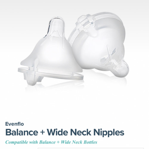 Evenflo Anti-Colic Balance Baby Bottle Nipples Fast Flow – Evenflo Feeding