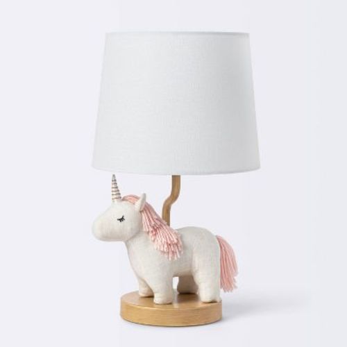 Plush Unicorn Table Lamp (includes Led Light Bulb) - Cloud Island™
