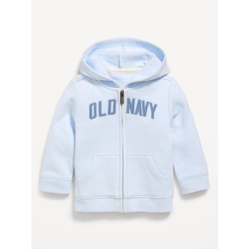 Logo-Graphic Zip Hoodie for Baby