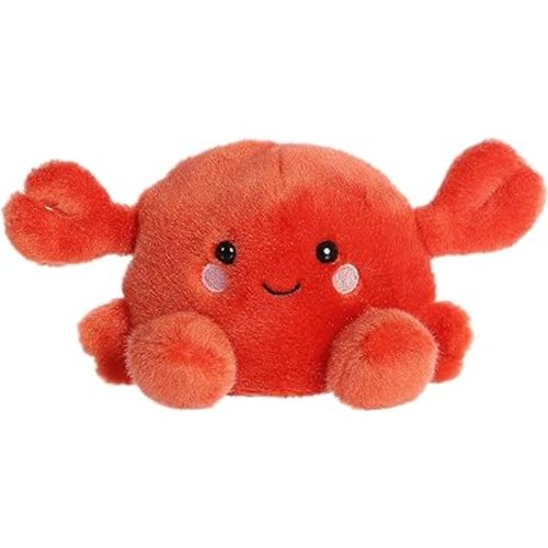Aurora® Adorable Palm Pals™ Snippy Crab™ Stuffed Animal - Pocket-Sized Play - Collectable Fun - Red 5 Inches
