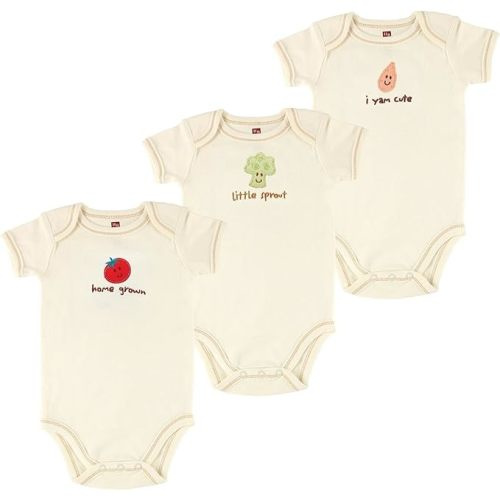 Touched by Nature Unisex Baby Organic Cotton Bodysuits
