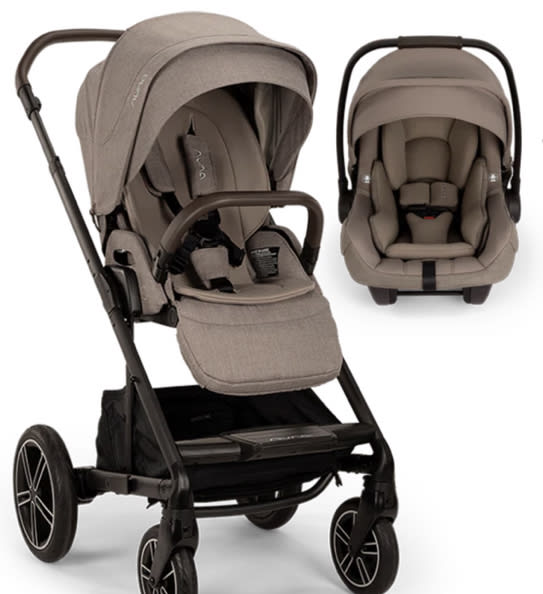 Nuna MIXX next + Pipa aire RX - Caviar/Chocolate