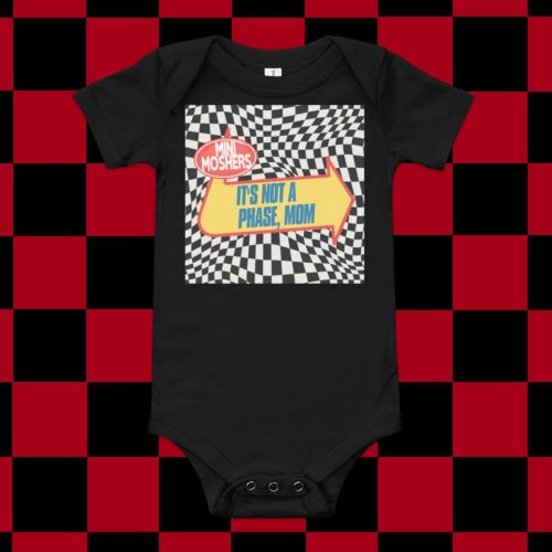 Warped Tour / 90s / Alt / Emo / Baby onesie Kids's Short Sleeve Onesie 12M Royal sold by Wellsfargo - marilyn Jackson | SKU 352644148 | Printerval