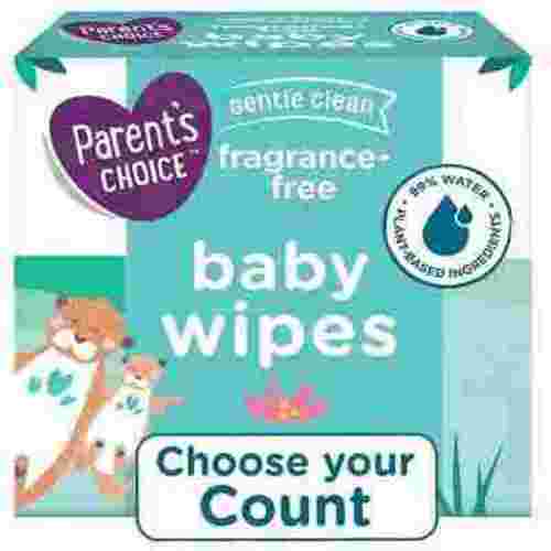 Parents Choice Fragrance Free Baby Wipes Assorted Counts