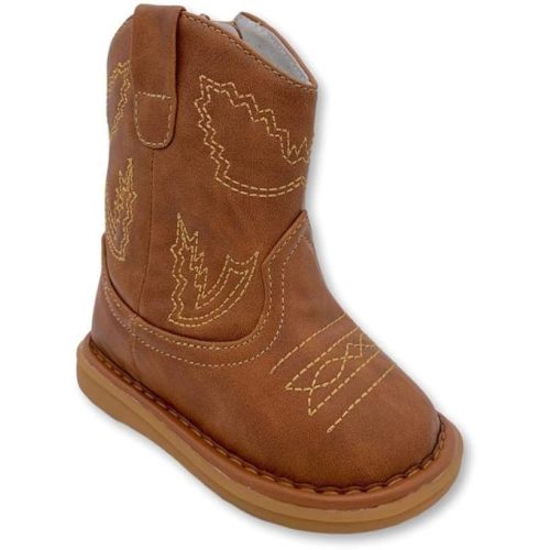 Wee Squeak Toddler Squeaky Boots with Removable Squeaker in Fun Styles & Colors for Boys and Girls