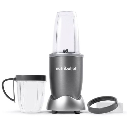 nutribullet Original Personal Blender 600W Silver: Stainless Steel Blades, Smoothie Maker, Dishwasher-Safe Parts