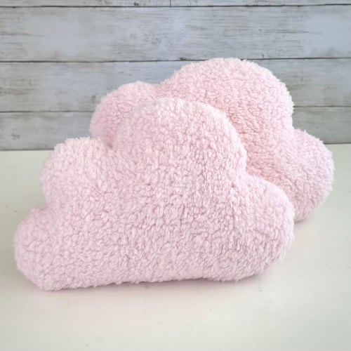 Medium Pink Cloud Pillow, Stuffed Cloud, Cloud Cushion, Cloud shape, Cloud Decor, Girls decor, Nursery pillow, Nordic Decor, Gifts for baby