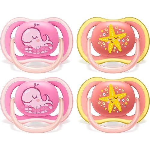 Philips AVENT Ultra Air Pacifier, 6-18 Months