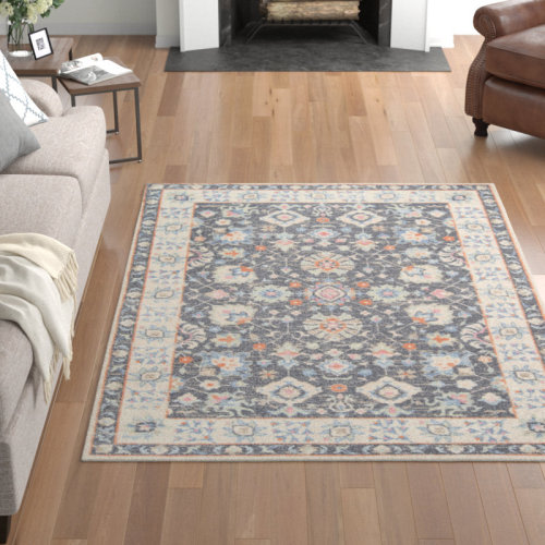 Viv + Rae™ Guerin Momeni Anatolia Charcoal Area Rug & Reviews | Wayfair