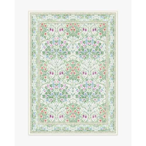 Blackthorn Berry Multicolor Rug by Morris & Co. | Ruggable US