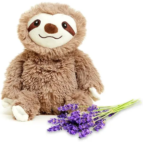 Warmies Intelex Microwavable French Lavender Scented Plush, Jr. Sloth