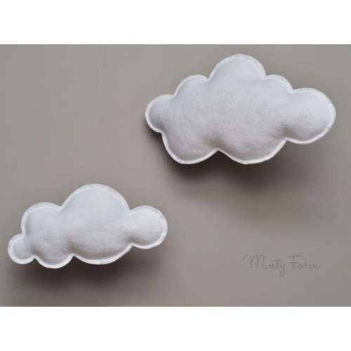Cloud Baby Mobile | Addition to Hot Air Balloon | Cloud Wall Hanging | Travel Theme Nursery | Baby Shower Gift