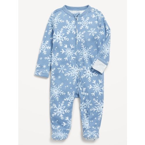 2-Way-Zip Sleep & Play Footed One-Piece for Baby | Old Navy