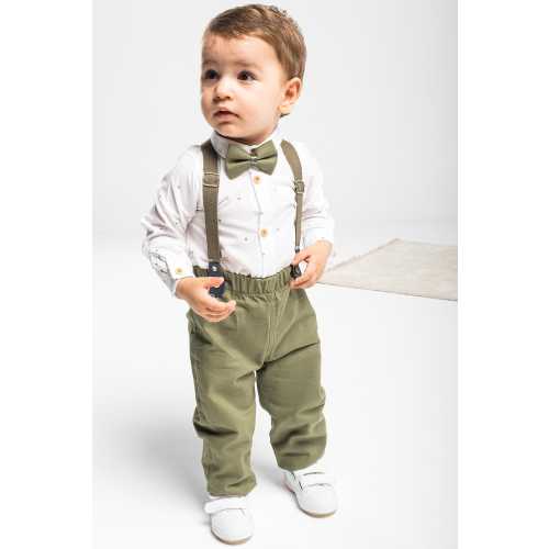 4-Piece Baby Boy Suit, Baby Boy Set with Shirt, Baby Suit Set, Baby Boy Birthday Outfit, Baby Boy Clothing, Baby Boy Special Occasion Outfit