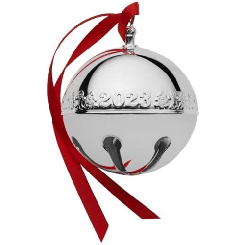 Wallace 2023 Silver Plated Sleigh Bell Ornament, 53rd Edition
