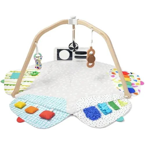 LOVEVERY | The Play Gym | Award Winning For Baby , Stage-Based Developmental Activity Gym & Play Mat for Baby to Toddler
