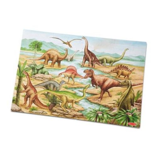 Melissa & Doug Dinosaurs Jumbo Floor Puzzle - 48pc