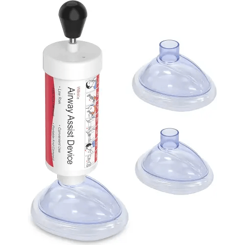 Effective Airway Assist Device Works for Removing Foreign Material, Portable Assistant Kit for Child- GY provided Home & Travel Kit