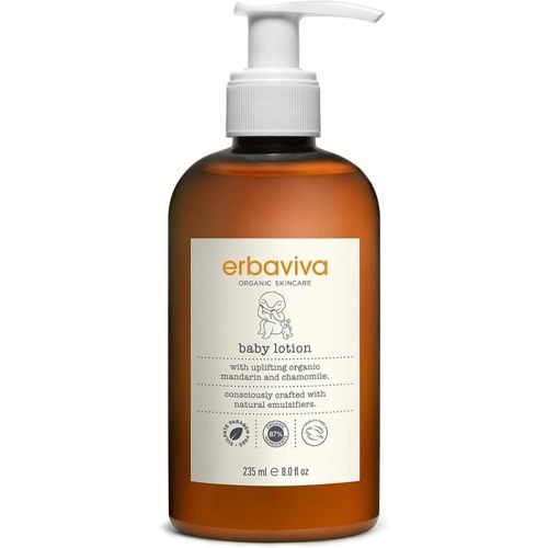 erbaviva Organic Baby Lotion, 16 Fl Oz