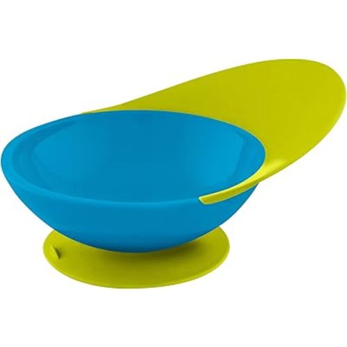 Boon Spill Catcher Baby Bowl, Blue/Green