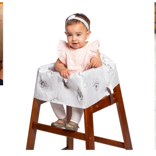 Disney Baby Disposable Restaurant High Chair Cover, 12 Pack