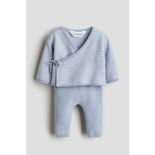 2-PIECE FINE-KNIT COTTON SET