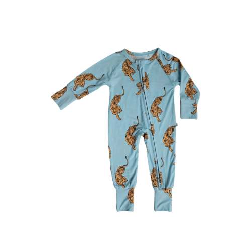 Tigers | Bamboo Zip Romper – Brixton.Phoenix