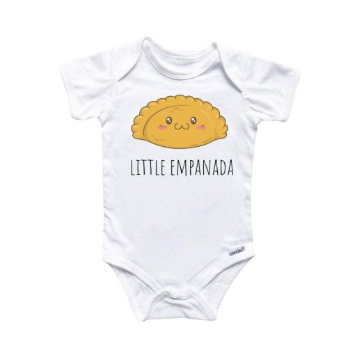 Empanada Spanish Onesie® Baby Boy Girl Clothes Infant Bodysuit Funny Cute Newborn GS1 White Newborn Onesie®
