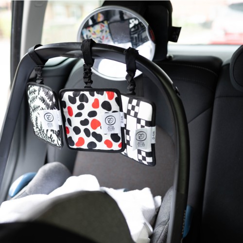 SENSORY HANGING SQUARES - for babies' first year