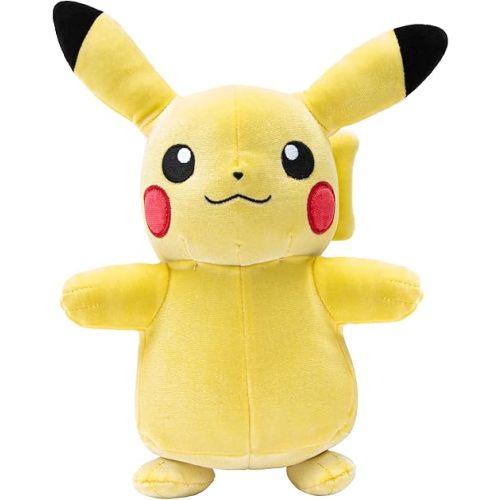 Pokémon Pikachu Select Velvet Plush - 8-Inch Pikachu Plush with Unique Velvet Fabric and Authentic Details