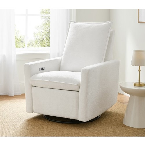 Paxton Swivel Glider & Recliner | Modern Nursing Chair | Pottery Barn Kids