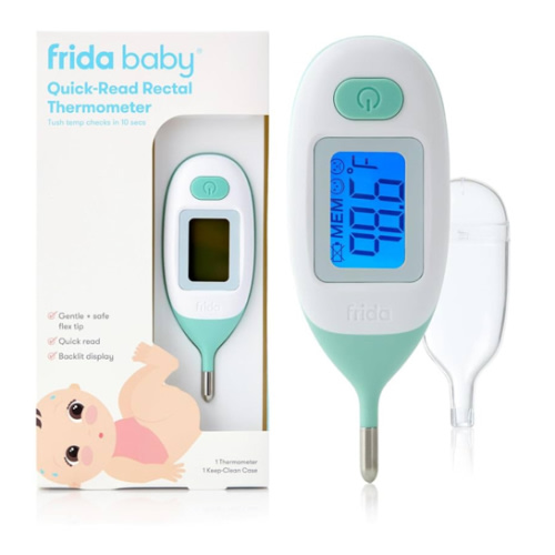 Frida Baby Rectal Thermometer for Baby Digital Fever Thermometer for Babies, Newborns & Infants