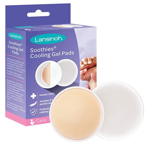 Gbrand QETRABONE Breast Therapy Pads, Hot Cold Breastfeeding Gel Pads, Breastfeeding Essentials and Postpartum Recovery, Nursing Pain Relief for
