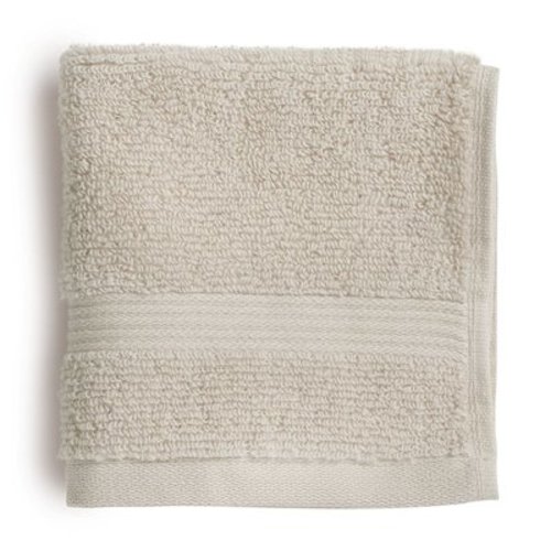 Mainstays Performance Solid Washcloth, 12" x 12", Papyrus Beige